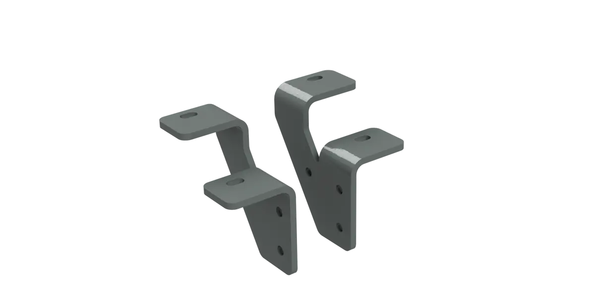 B&W Trailer Hitches Rvr3202 Custom Installation Kit For Universal Mounting Rails For Some Ram Trucks 1