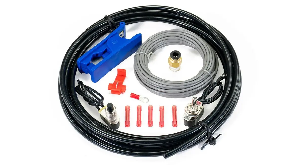 Ready To Honk (1/4" Npt To 1/4" Ptc Tank Fitting, Horn Wiring Kit, & 1/4" Air Line) 1