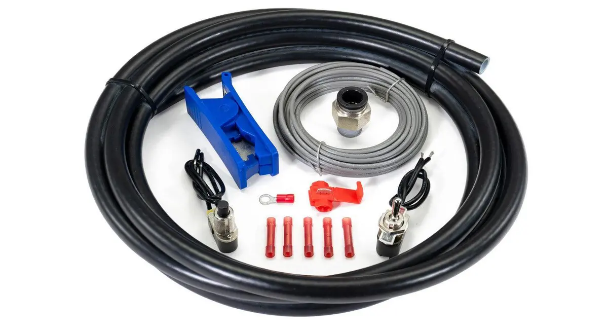Ready To Honk (3/8" Npt To 1/2" Ptc Tank Fitting & Horn Wiring Kit & 1/2" Air Line) 1