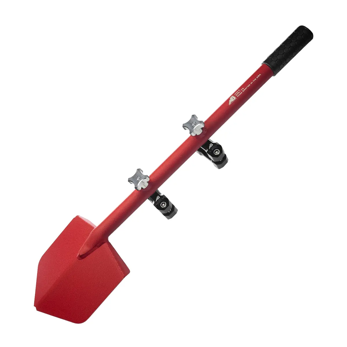 Shovel / Mount Combo - Red Long Shovel / Black Umd With Knobs 1