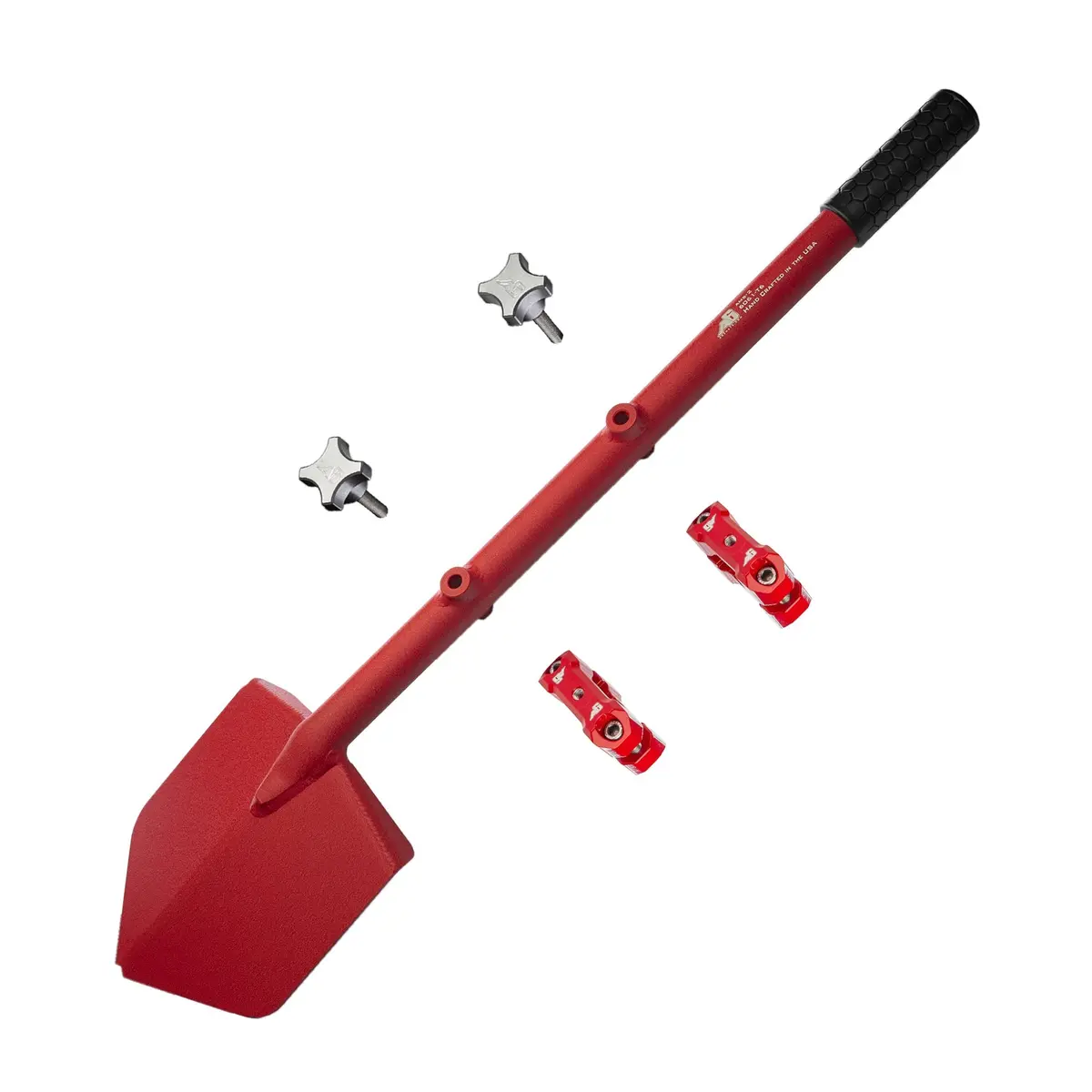 Shovel / Mount Combo - Red Long Shovel / Red Umd With Knobs 2