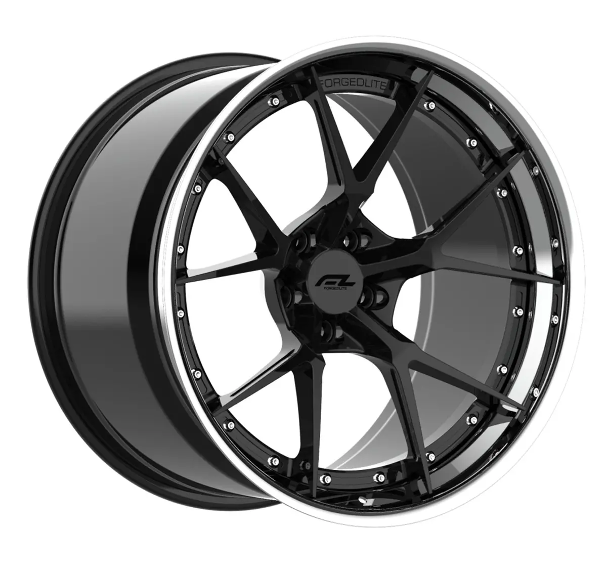 Forgedlite Rs5 C8 Corvette Z06 20X10" Front 21X13" Rear Wheel And Tire Package 1