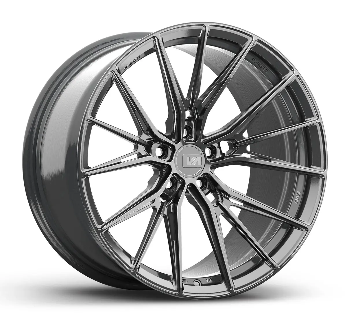 Variant Rian Corvette 19" Front 20" Rear Wheel And Tire Package 1