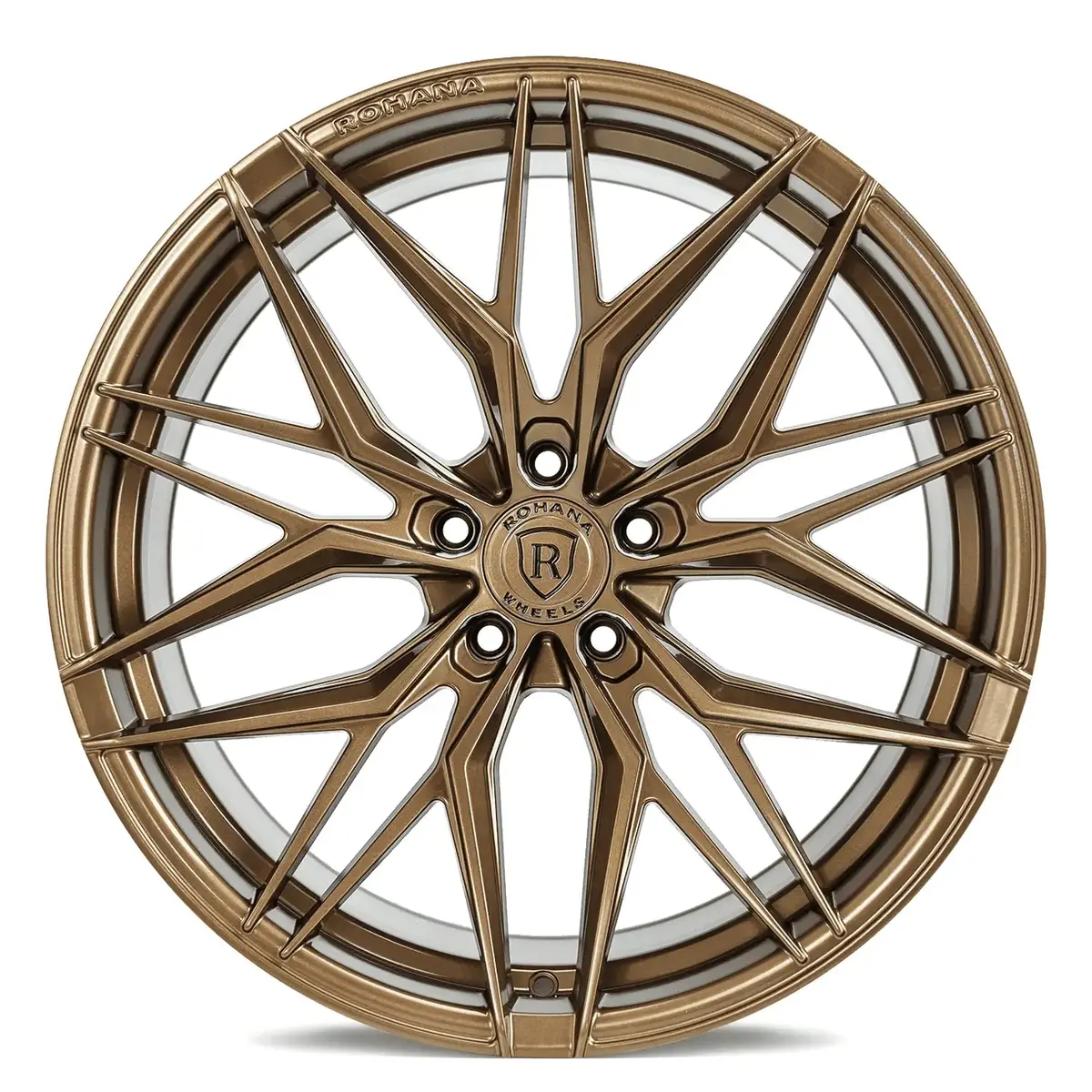 Rohana Rfx17 C8 Corvette 20X9" Front 21X12" Rear Wheel And Tire Package 2