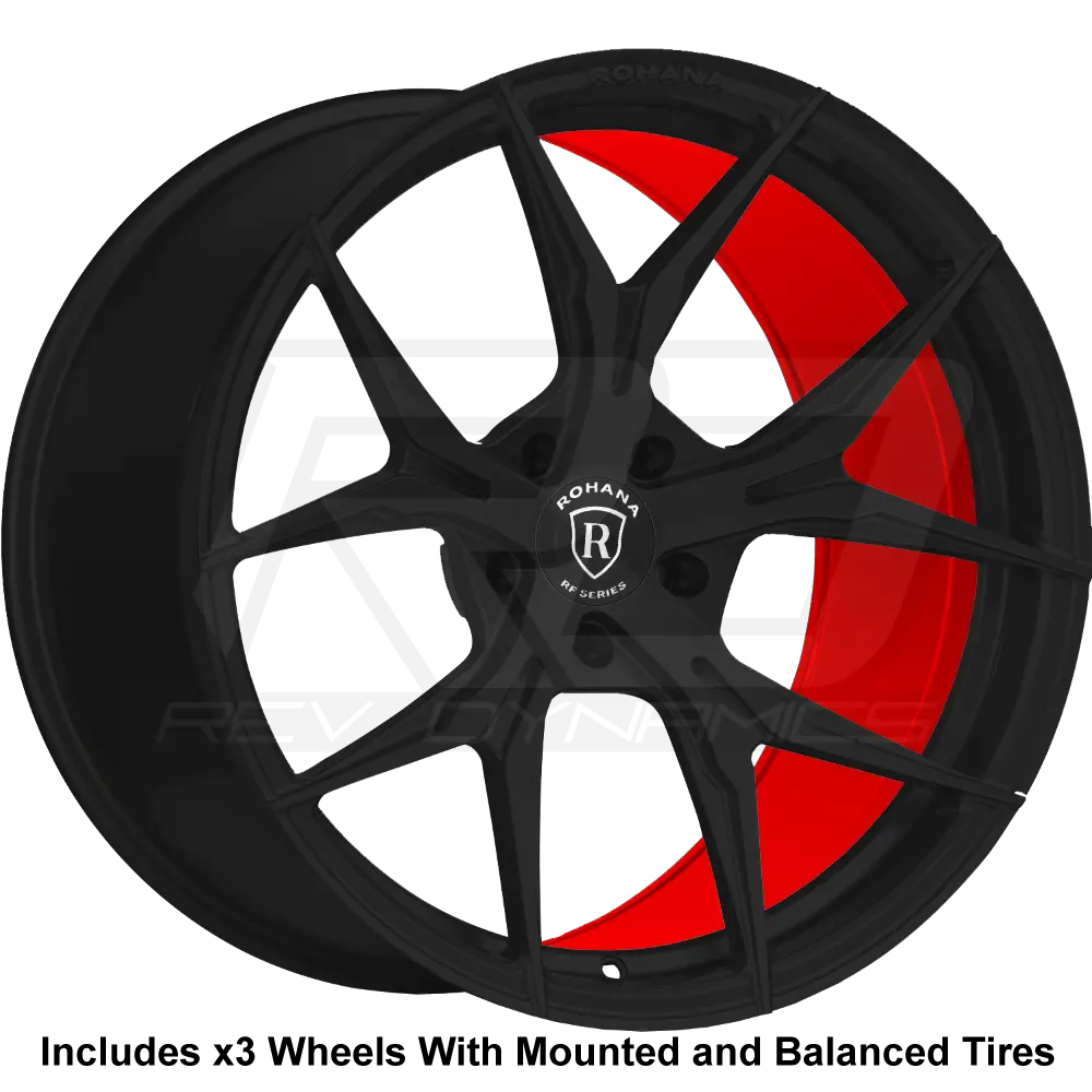 Rohana Rfx5 Slingshot 20" (305 Rear) Wheel And Tire Package 2