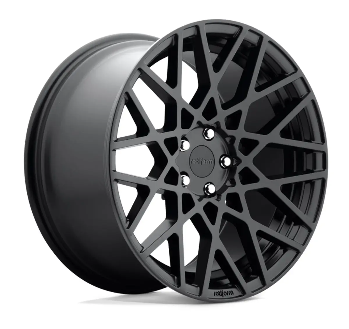 Rotiform Blq Tesla Model 3 19" Front And Rear Wheel And Tire Package - Matte Black 1