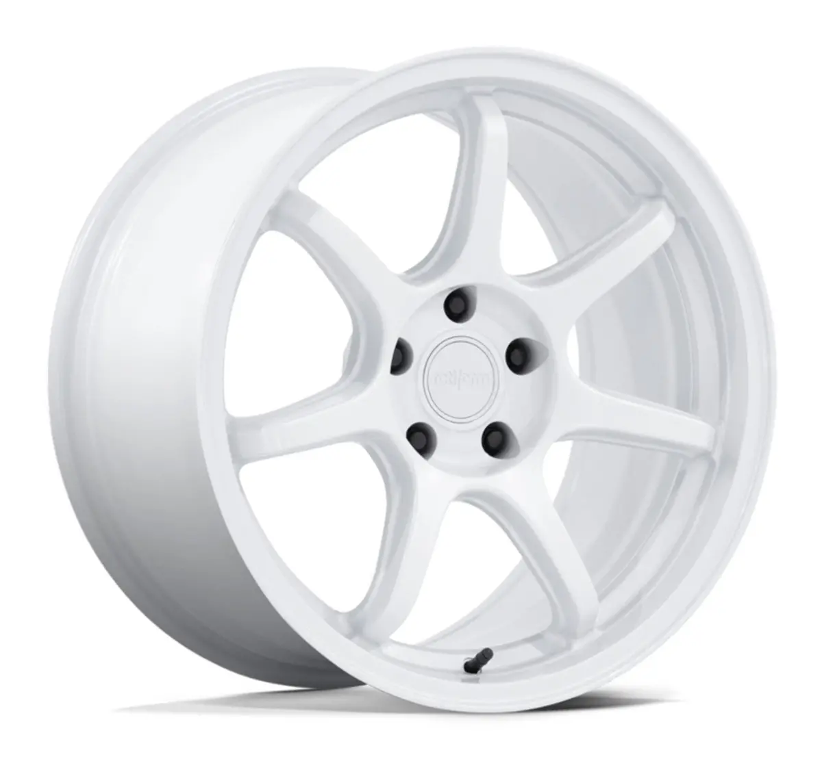 Rotiform Bpu Tesla Model 3 19" Front And Rear Wheel And Tire Package - Gloss White 1