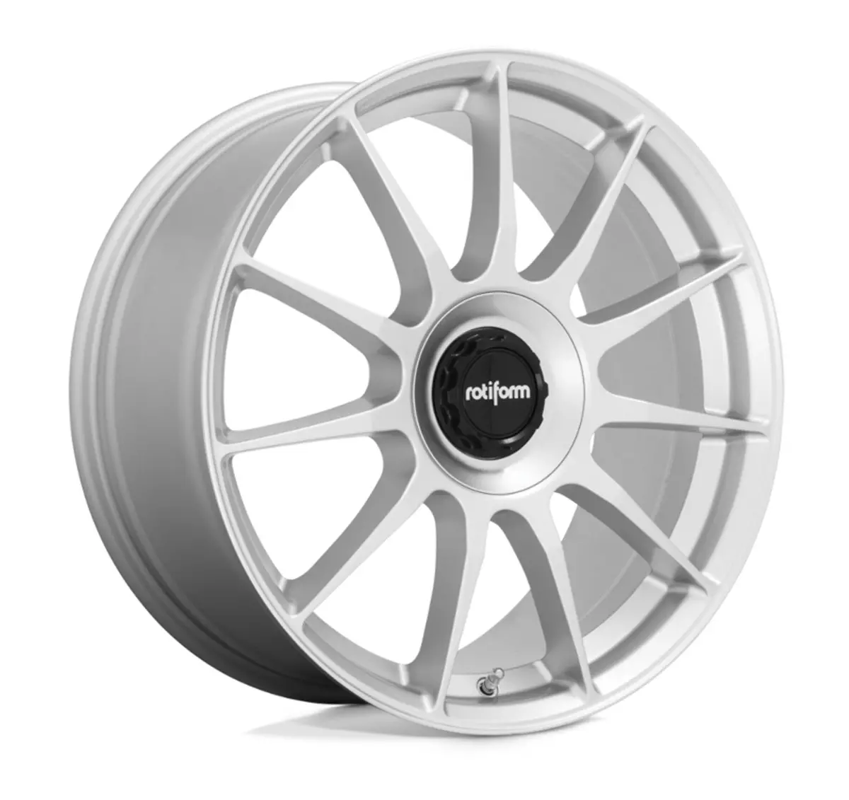 Rotiform Dtm Tesla Model 3 18" Front And Rear Wheel And Tire Package - Silver 1