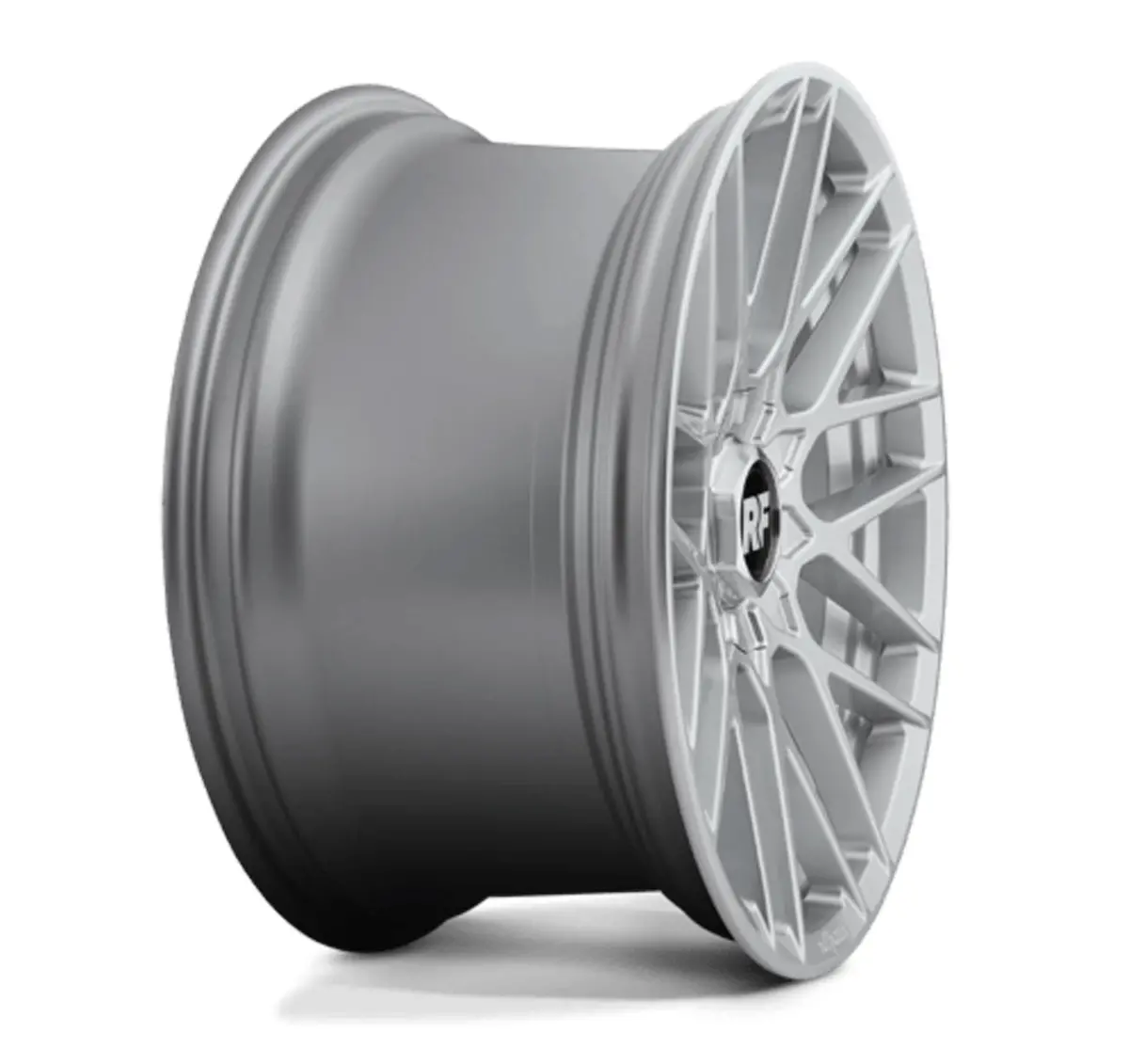 Rotiform Rse Tesla Model 3 19" Front And Rear Wheel And Tire Package - Gloss Silver 3
