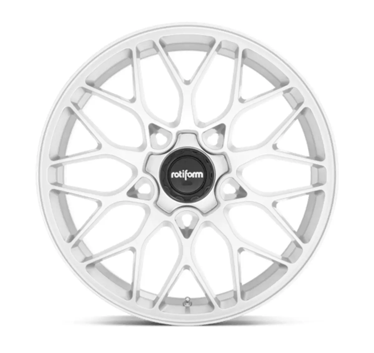 Rotiform Sgn Tesla Model 3 20" Front And Rear Wheel And Tire Package - Gloss Silver 3