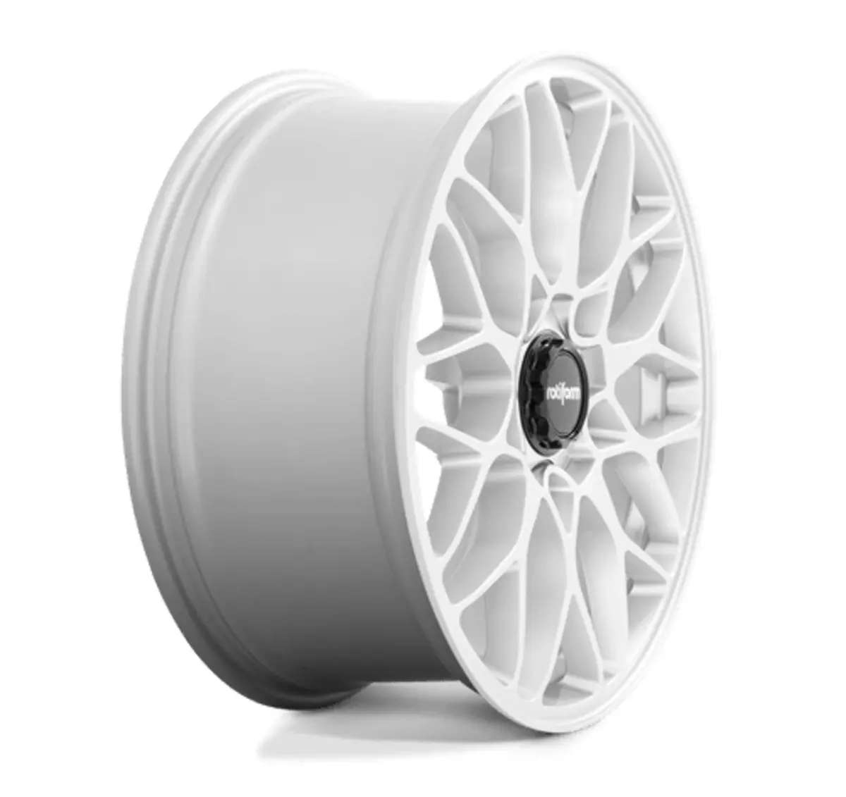 Rotiform Sgn Tesla Model 3 20" Front And Rear Wheel And Tire Package - Gloss Silver 4