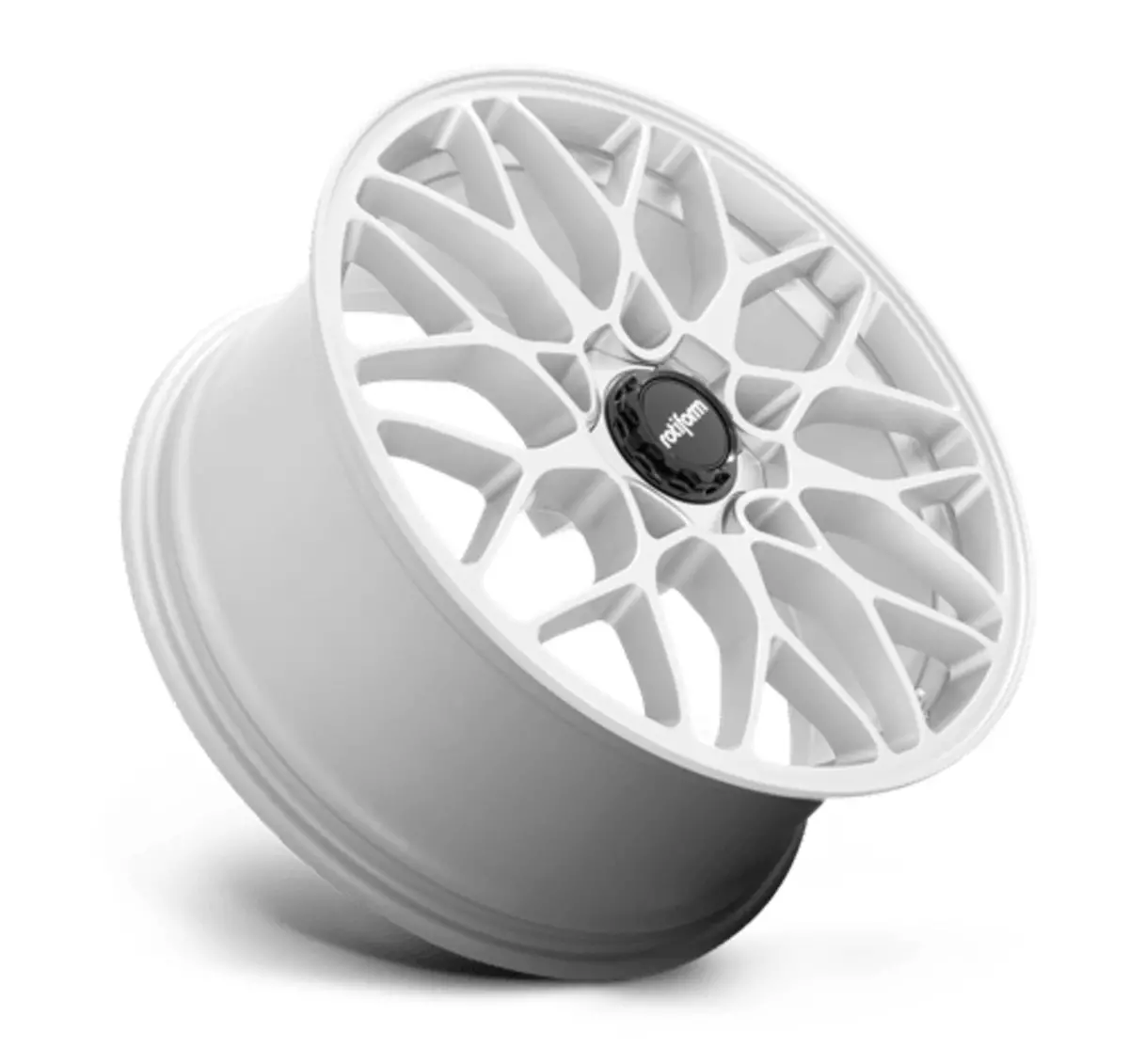 Rotiform Sgn Tesla Model 3 20" Front And Rear Wheel And Tire Package - Gloss Silver 2