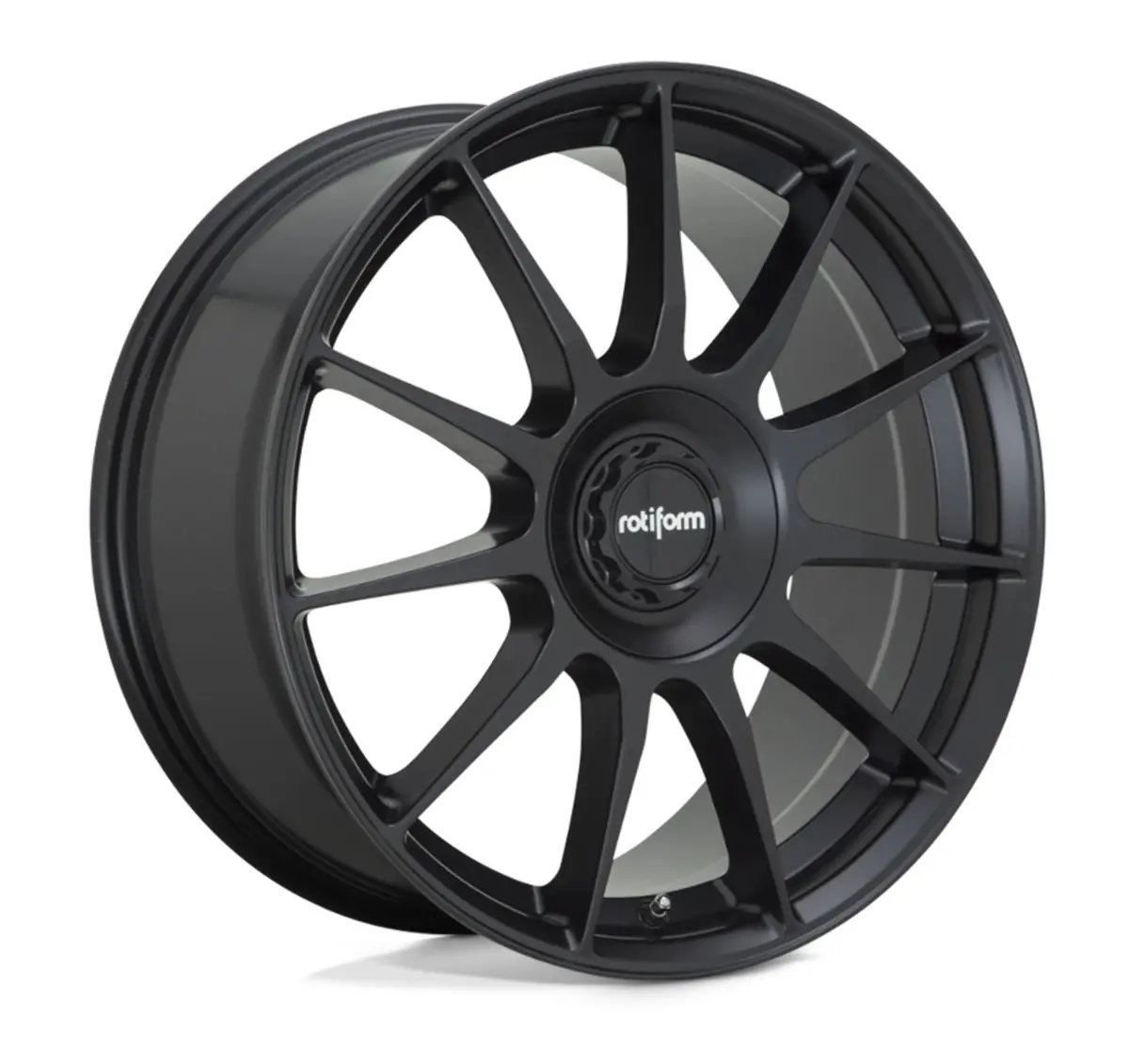 Rotiform Dtm Tesla Model 3 19" Front And Rear Wheel And Tire Package - Satin Black 1