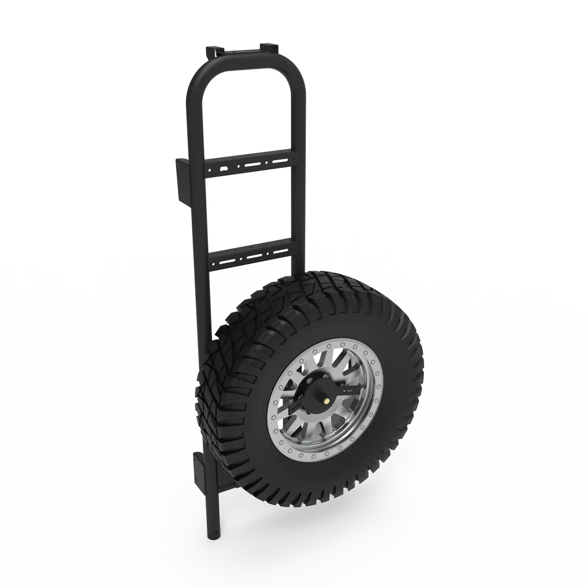 Rover Vans Tire Carrier & Ladder Combo For Ram Promaster - Drill Through Version 2