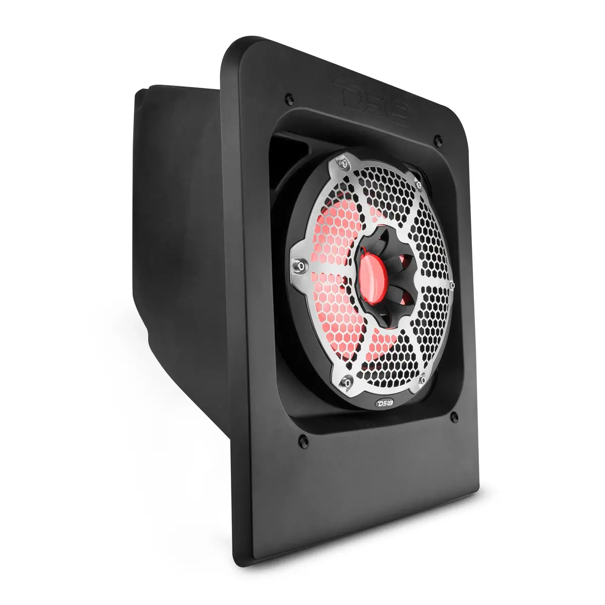 Ds18 Polaris Slingshot Rear 1 X 10" Subwoofer Enclosure With Nxl-10Sub/Bk - Fits Either Passenger Or Driver Side 1