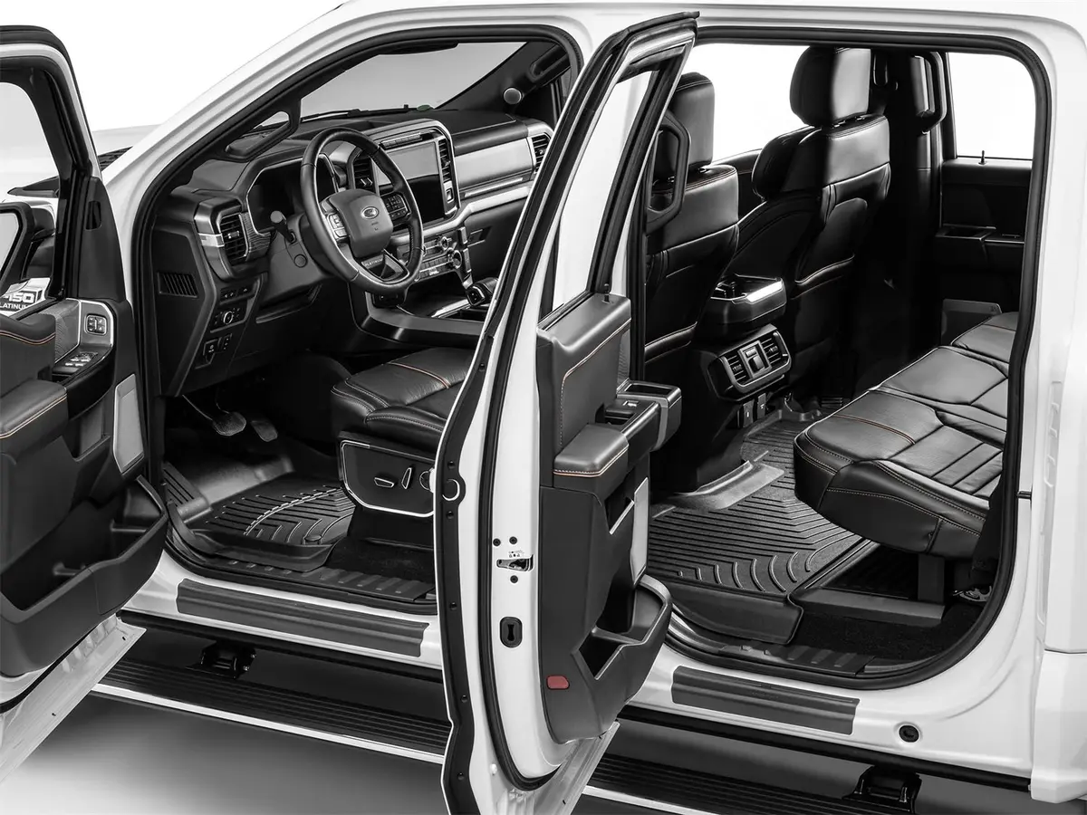 Weathertech St014k1 Sill Protector; 4 Door Set; Black; 1