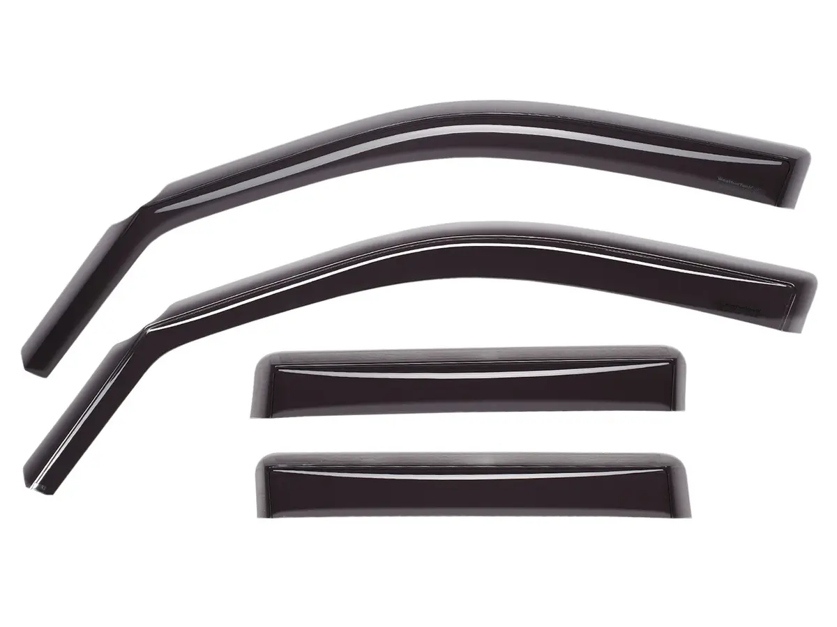Weathertech 841061Im Side Window Deflector; Front And Rear; Dark Tint; 1
