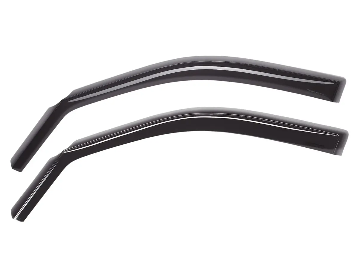 Weathertech 80935Im Side Window Deflector; Front; Dark Tint; 1