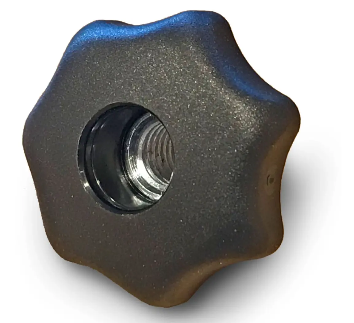 Threaded Knob, M10 X 1.5In 1