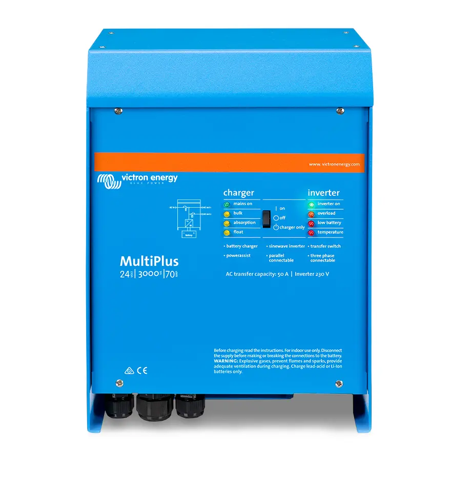 Victron Multiplus 3000 Watt 12 Volt Inverter & 120 Amp Battery Charger 2