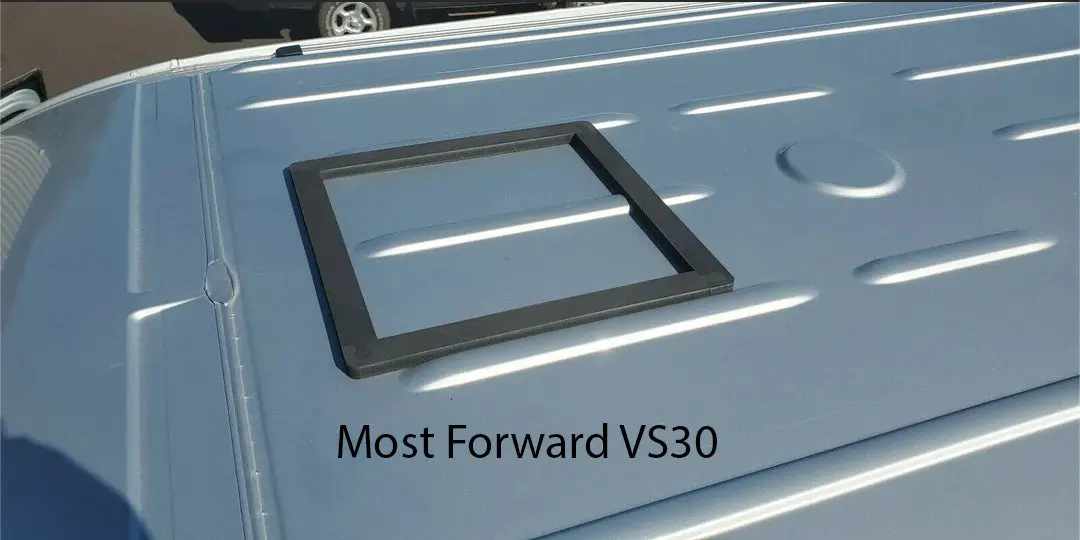 Diyvan Sprinter Ncv3 Or Vs30 Roof Vent Adapter For 14" X 14" Opening 1