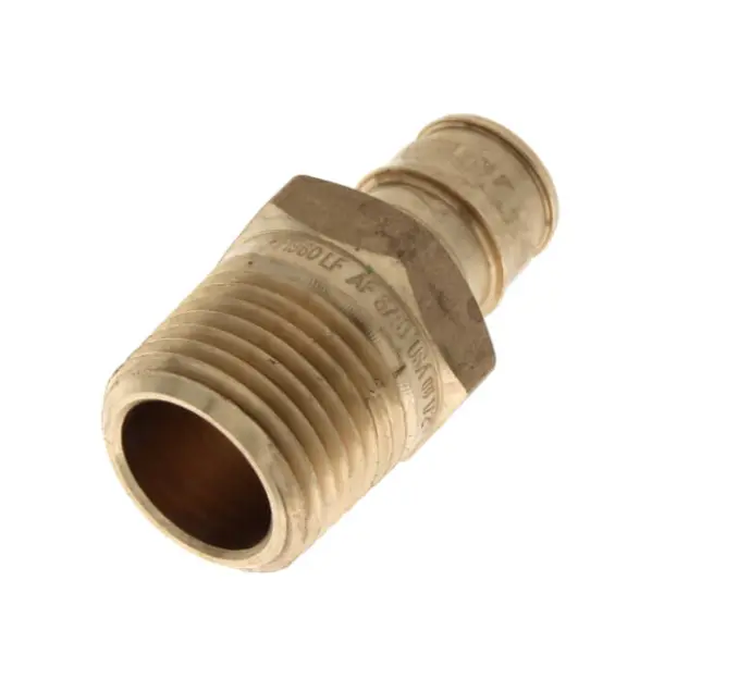 1/2" Propex X 1/2" Npt Male Adapter (Lead Free Brass) 1