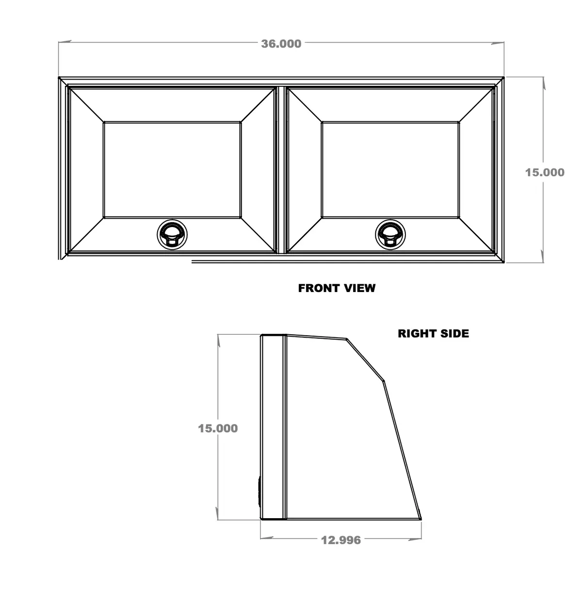36" Upper Cabinet 3