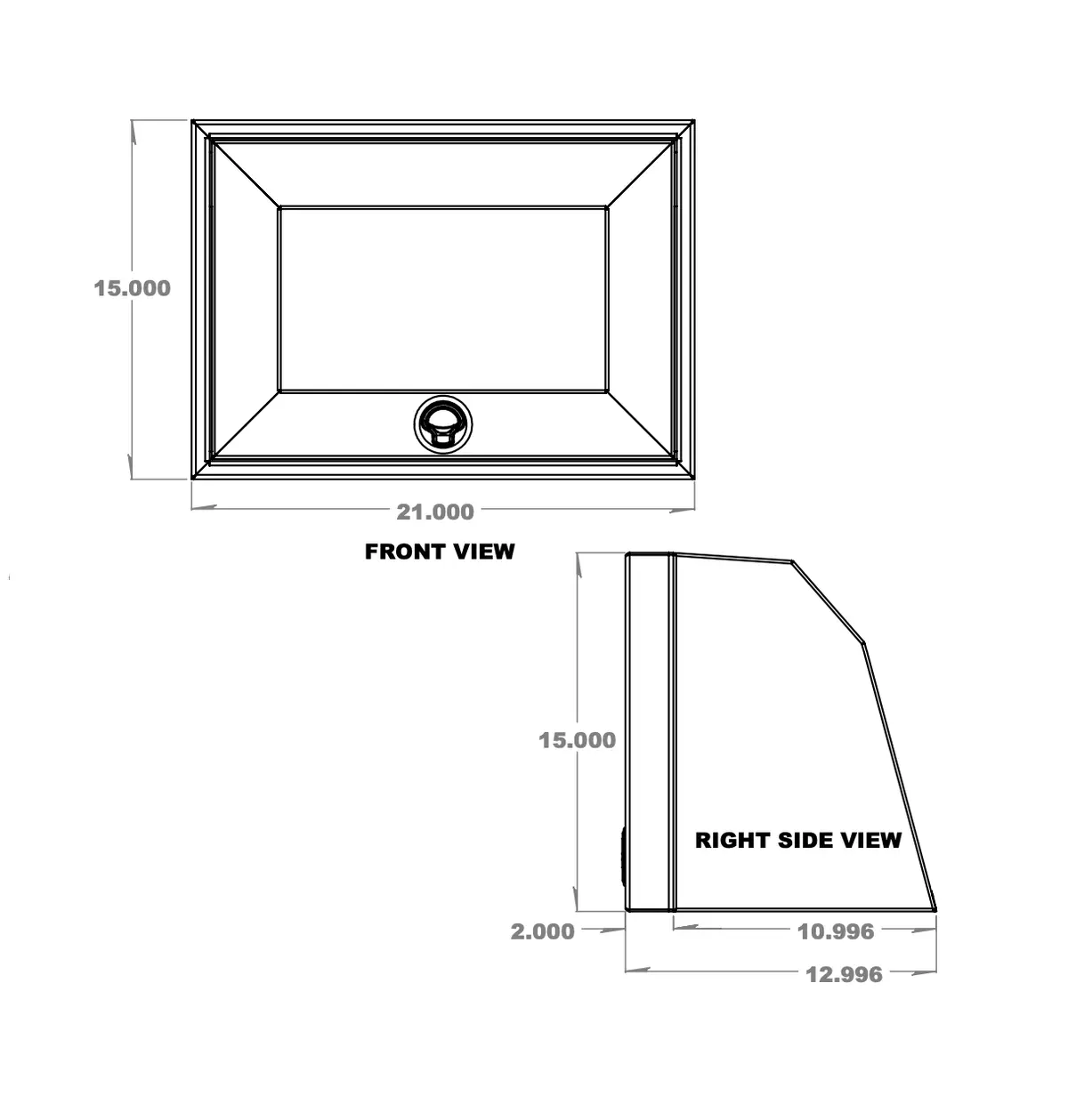21" Upper Cabinet 3