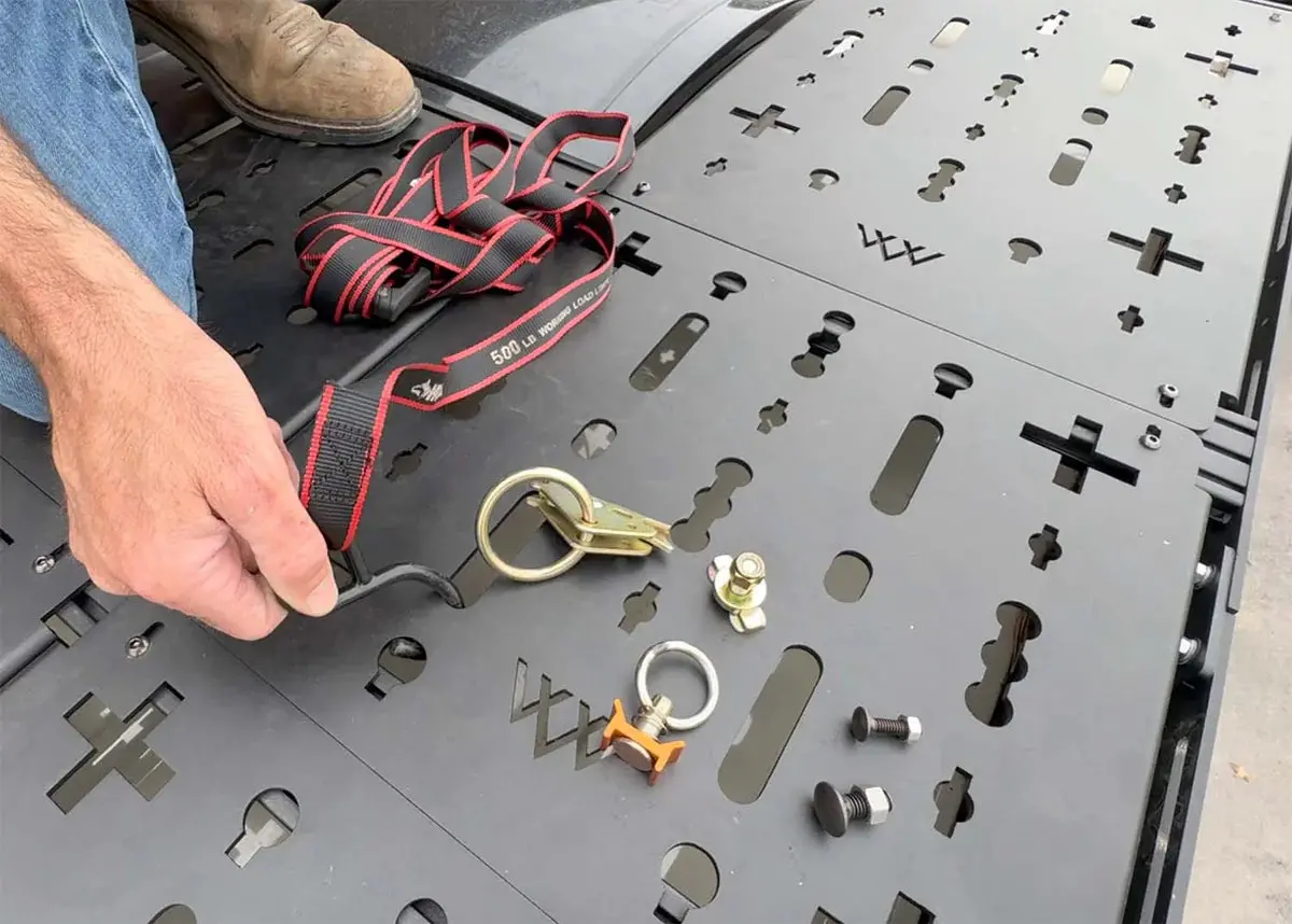 Roambuilt Flatpack Roof Rack Deck Accessory Panels 1