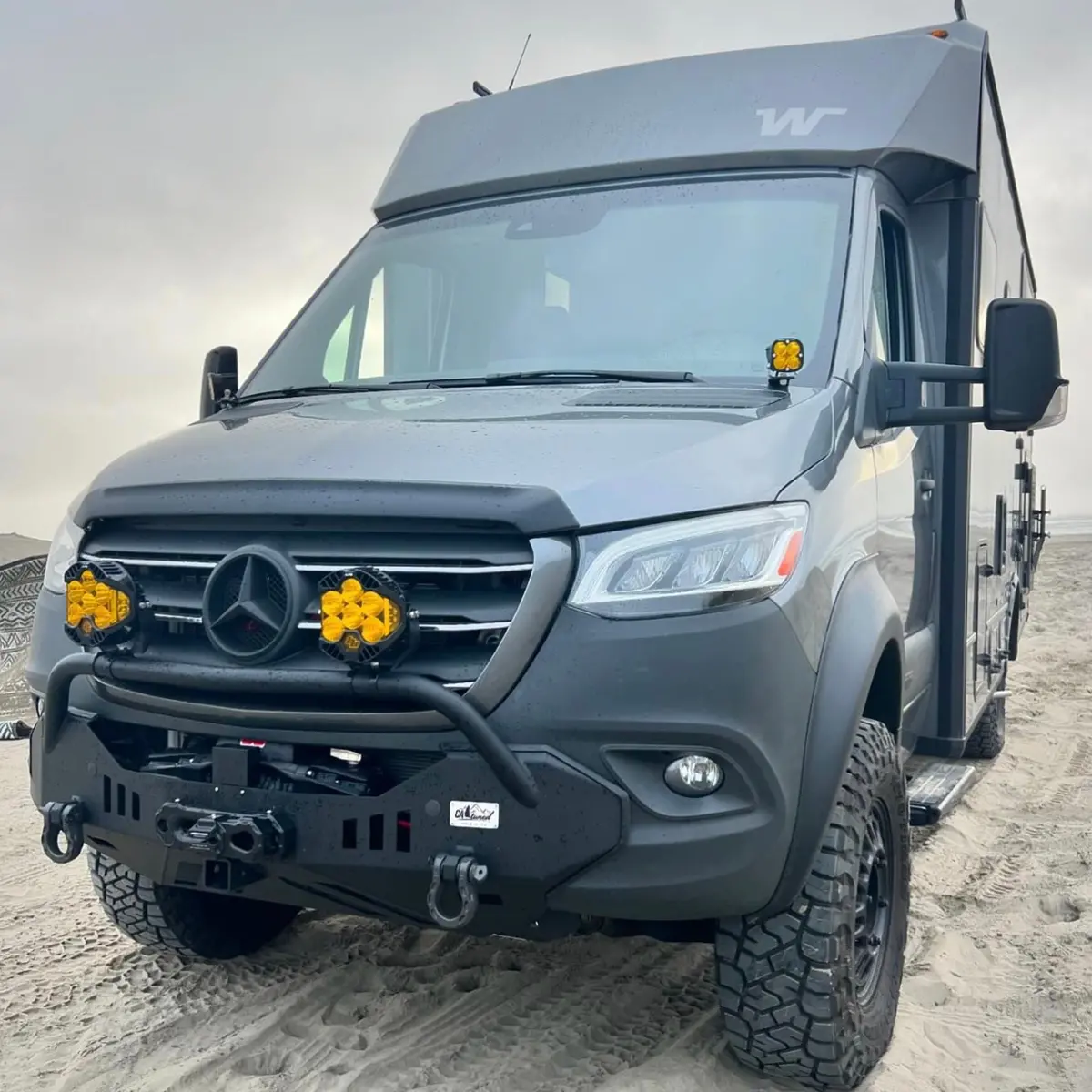 Terrawagen Aero Hood Spoiler Sprinter 907 1