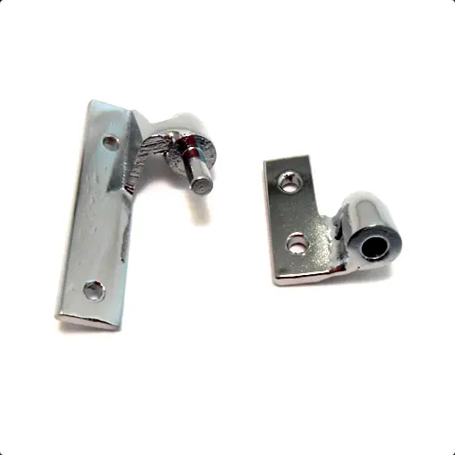 Rhs Quarterlight Hinge, Chrome 	 20156006/C 1