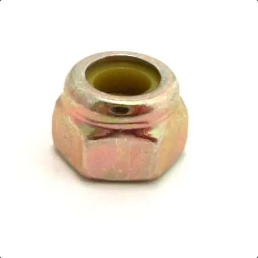 7Mm Spanner Size Nut M4 X 1Mm Nyloc Nut High Quality Yellow Nyloc Nut, Made To Replace Original Oem Parts Fitted In Period. 	M4nut 1