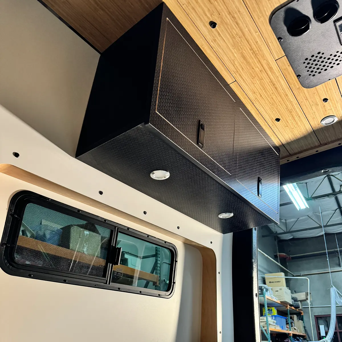 Sergsupply Aero Overhead Van Cabinet - Squared 4