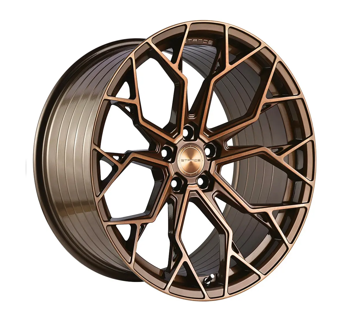 Stance Sf10 C8 Corvette 20X9" Front 21X12" Rear Wheel And Tire Package 1