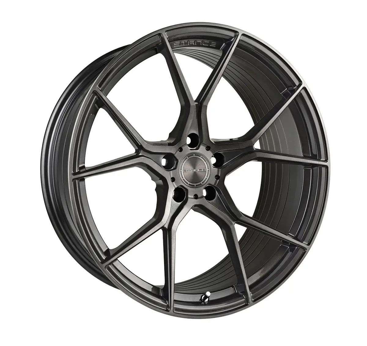 Stance Sf07 C8 Corvette 19" Front 20" Rear Wheel And Tire Package 1