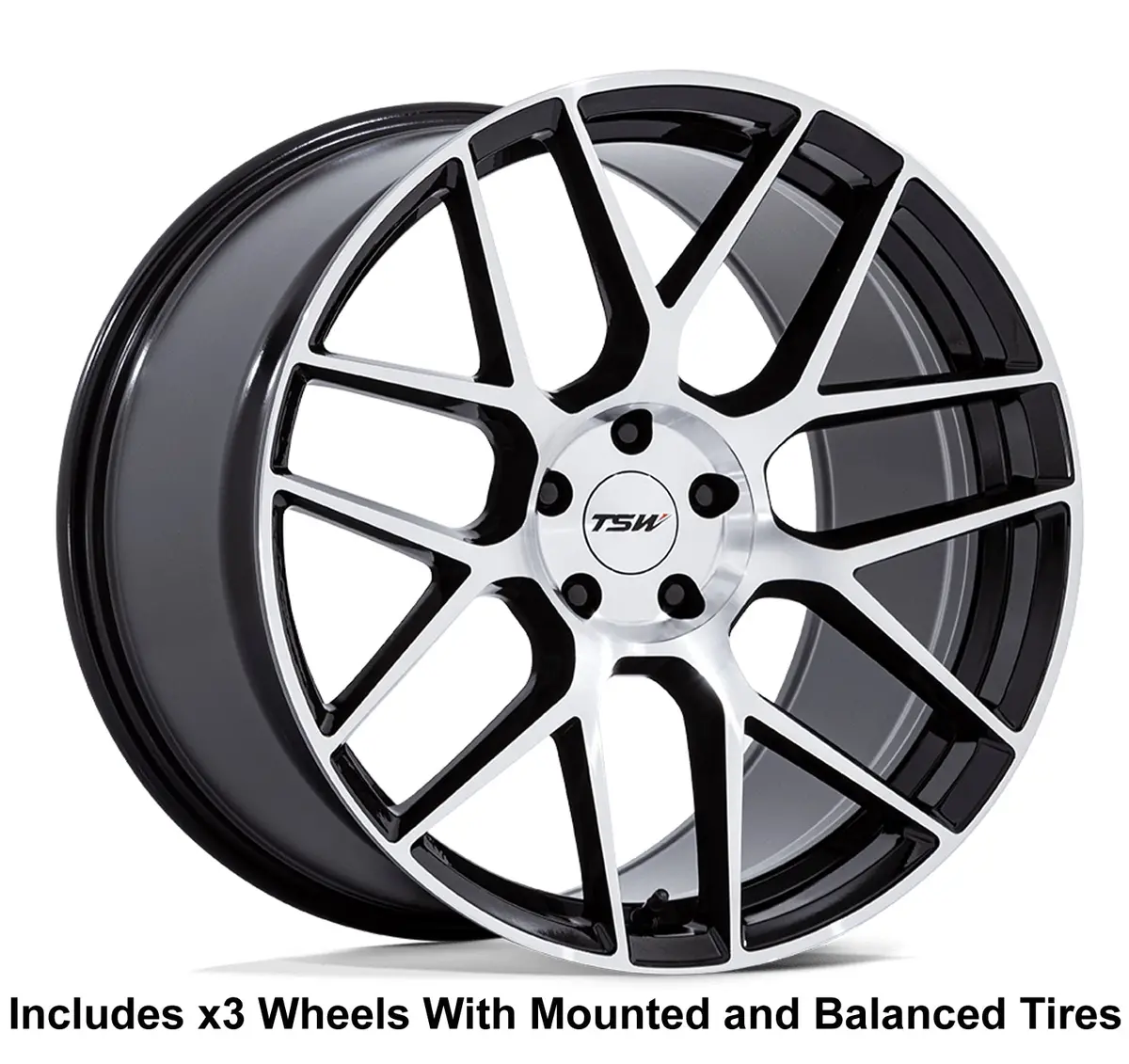 Tsw Lasarthe Slingshot 22" Wheel And Tire Package 1