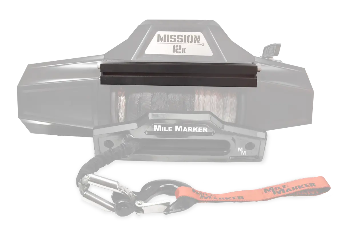 Mile Marker 78002 Tie Bar Ram Mount For Mission Winches 1