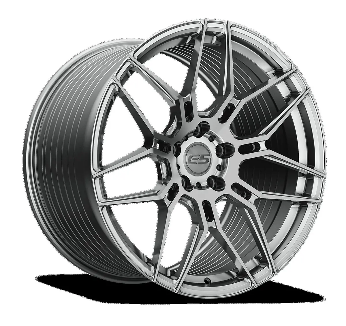 E5 Speedway C7 Z06 Corvette 19" Front 20" Rear Wheel And Tire Package 1