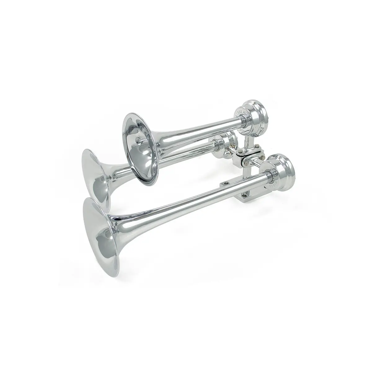 Strombos Chrome Triplex Nautical Horn 1