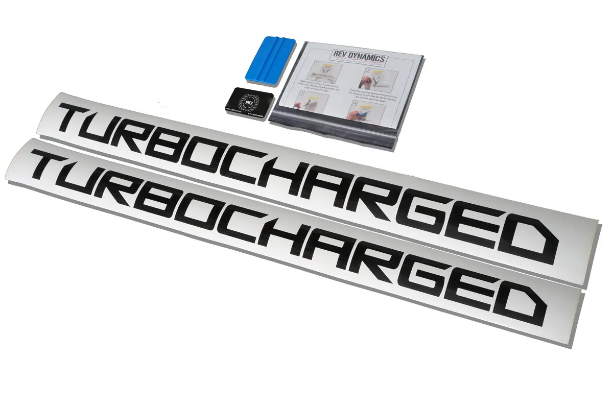 Polaris Slingshot Turbocharged Hood Decals 1