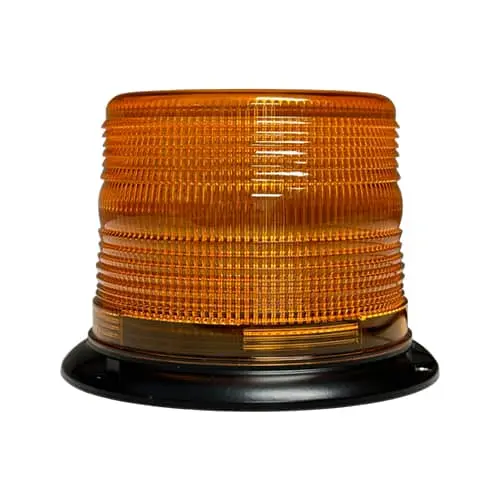 Uni-Bond Lighting E-557A 5" Amber Led Beacon - 6 Flash Patterns 1