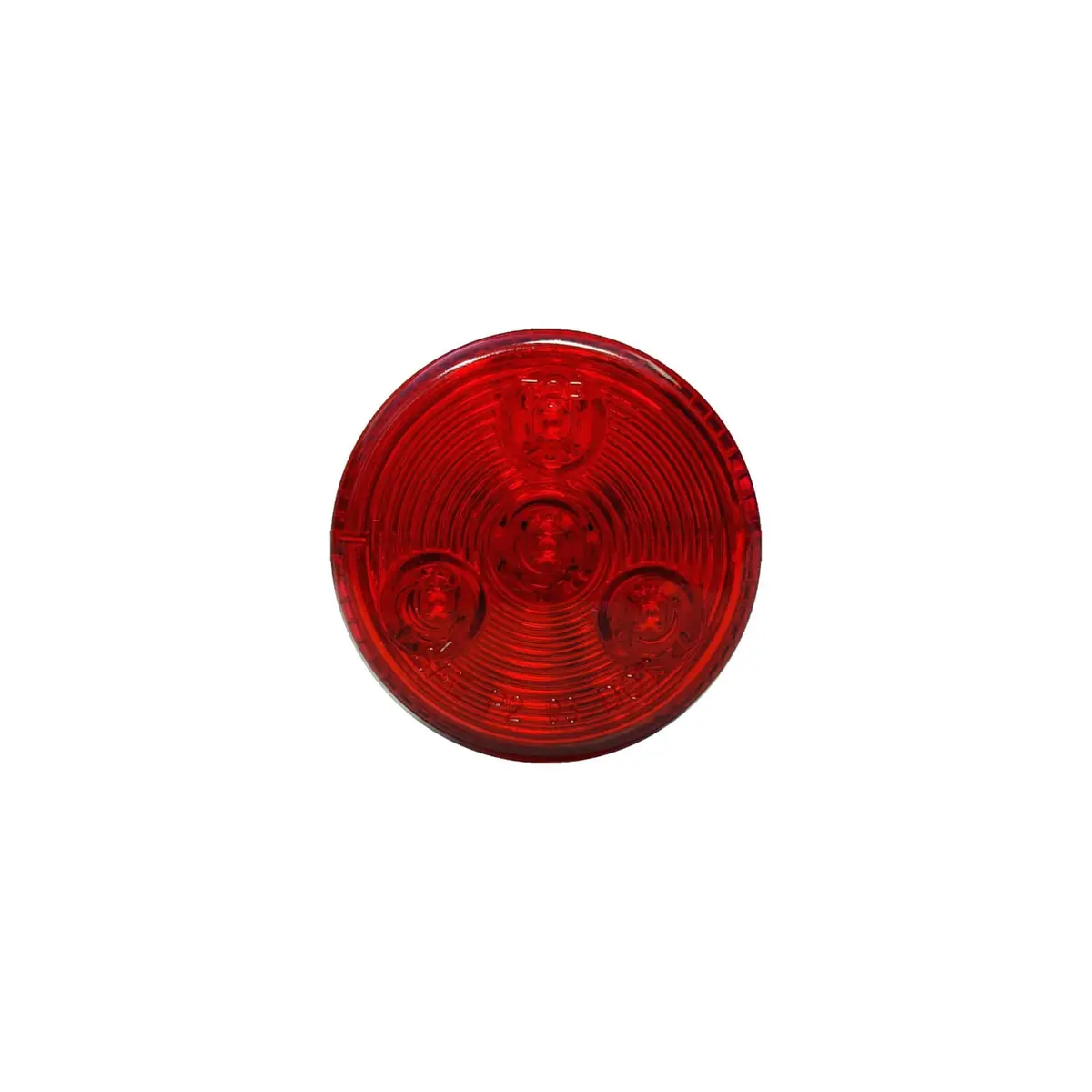 Uni-Bond Lighting Led2000-4R Led 2" Rd Marker Lamp Red - 4-Dio 1