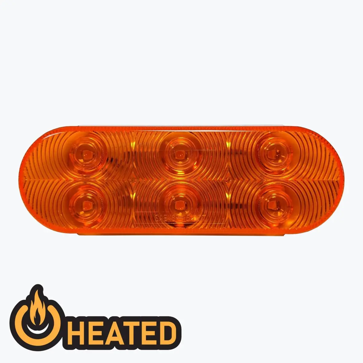 Uni-Bond Lighting Led2238h-6A Heated Led Oval Turn Signal Lamp 1