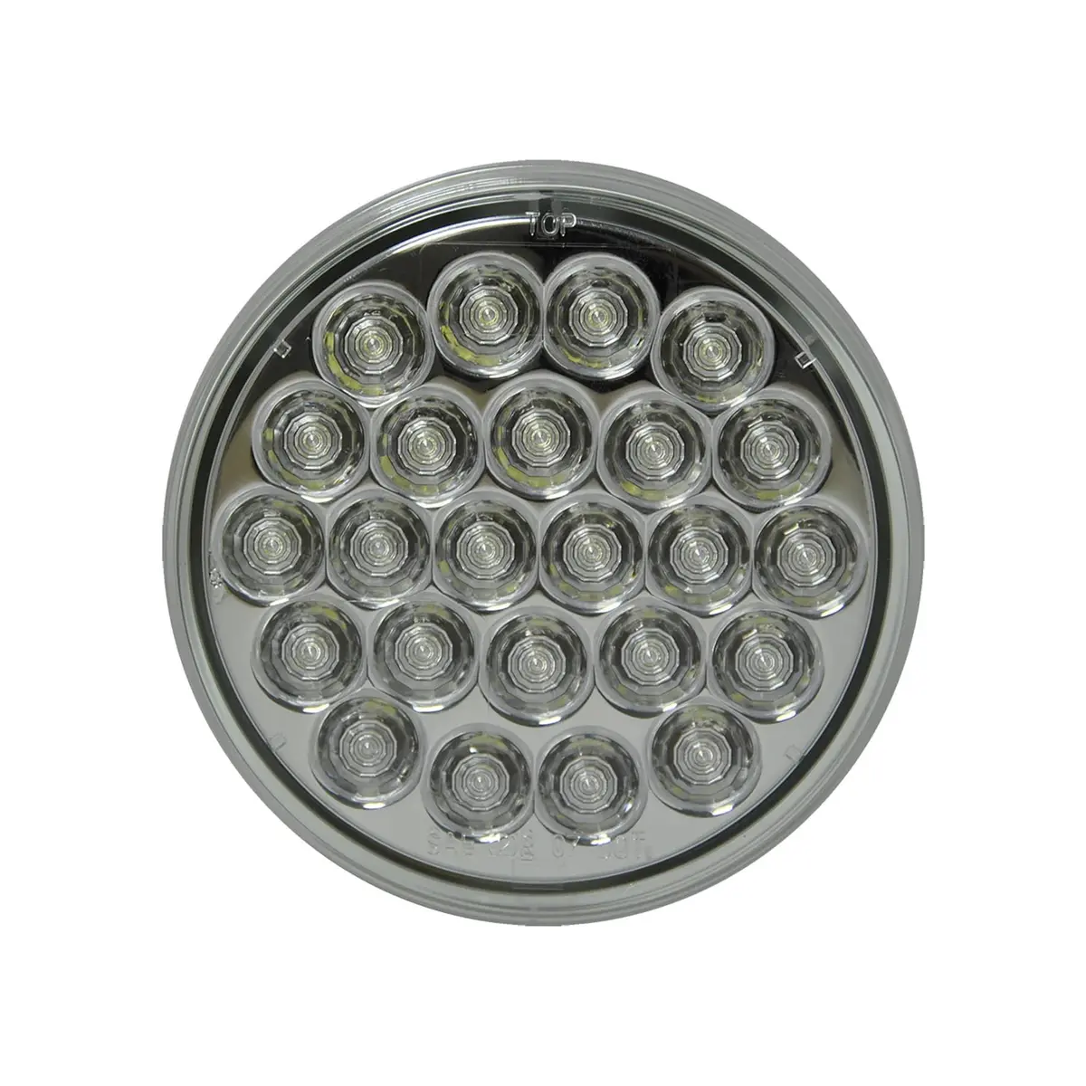 Uni-Bond Lighting Led4000-24C Led Round Back Up Lamp - Clear 1