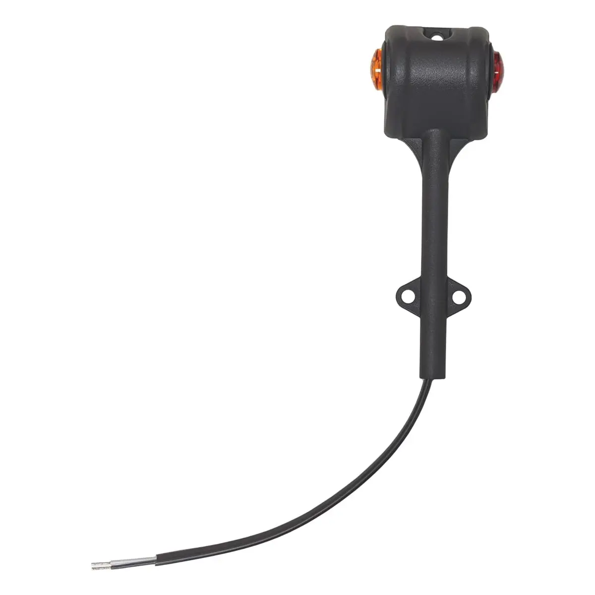 Uni-Bond Lighting Lfmr0720ra Led Fender Mount Lamp Left Hand Red/Amber 1