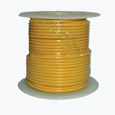 Uni-Bond Lighting W14100-Y 14Ga Wire 100Ft Roll-Yw 1
