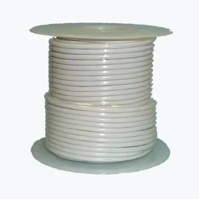 Uni-Bond Lighting W16100-W 16Ga Wire 100Ft Roll-Wt 1