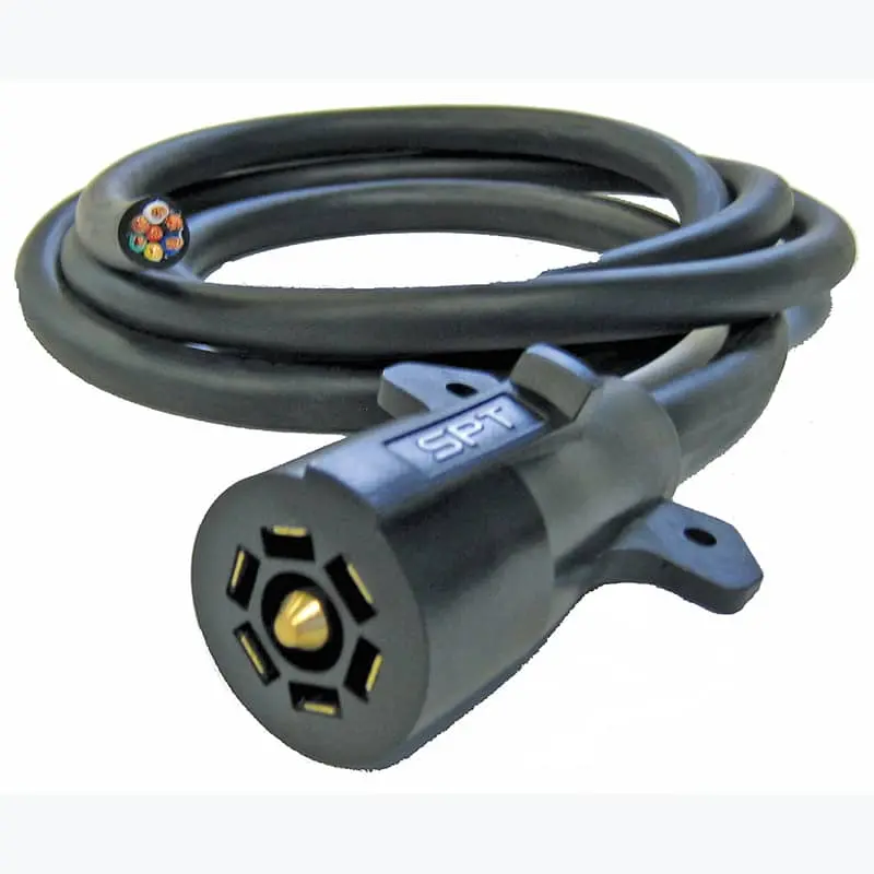 Uni-Bond Lighting W414312ta-7 Trailer Cable W/Rv Conn. 1