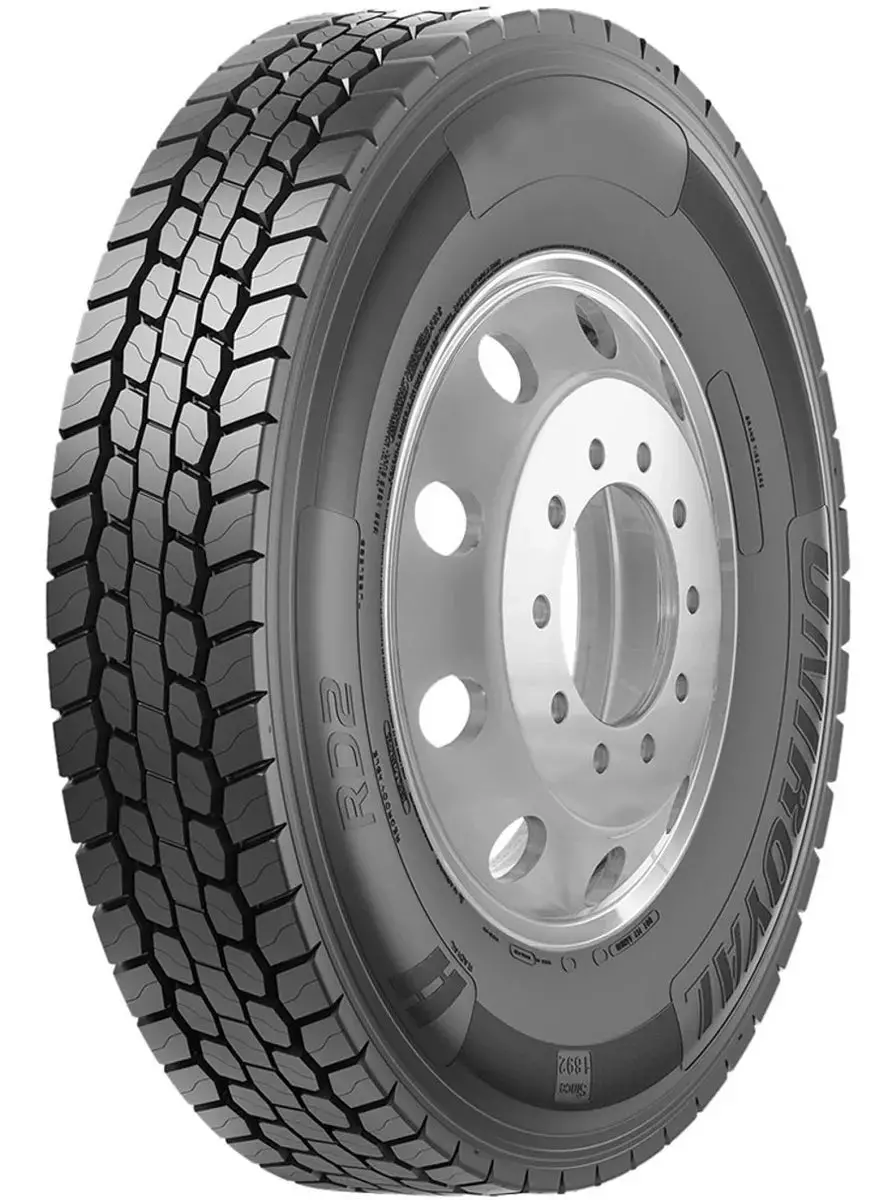 Set Of 2 Tires 11R24.5 Uniroyal Rd2 Drive Open Shoulder 16 Ply Load H 149/146 L 1