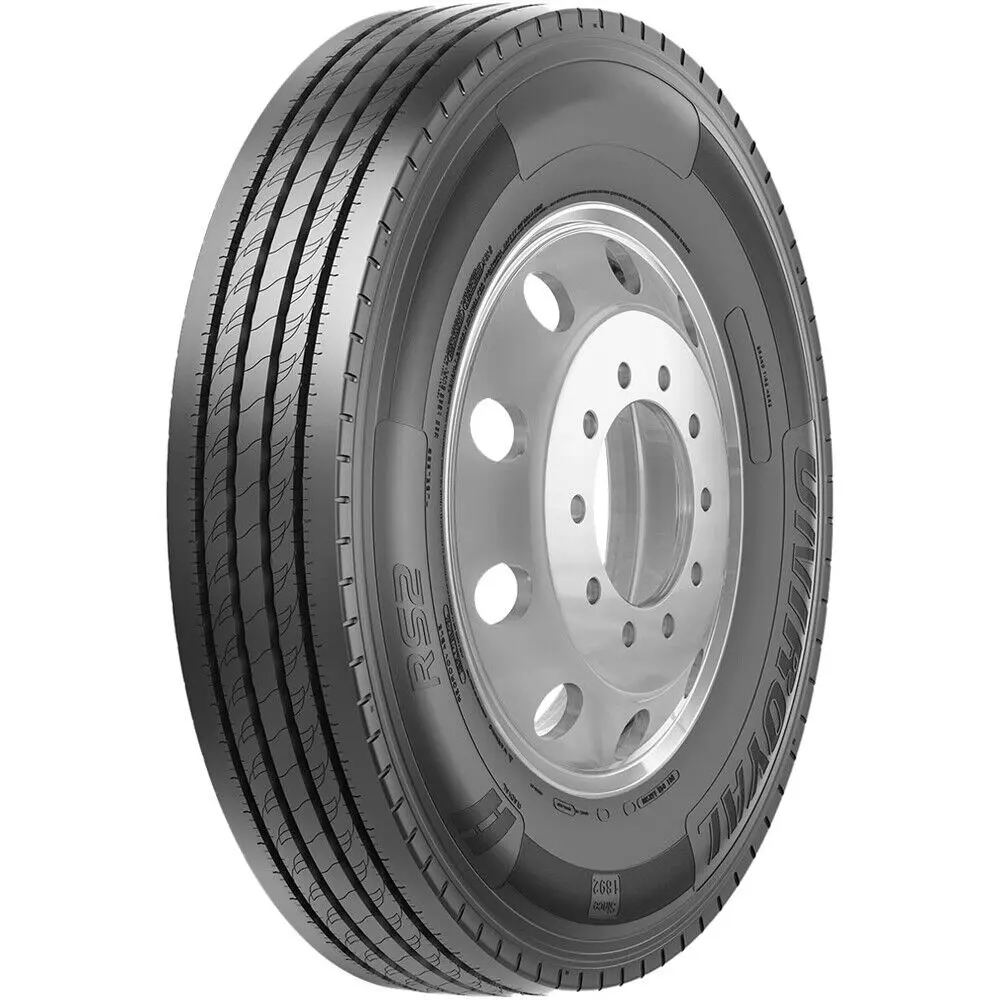 Set Of 4 Tires 11R22.5 Uniroyal Rs2 Steer All Position 16 Ply Load H 146/143 L 1